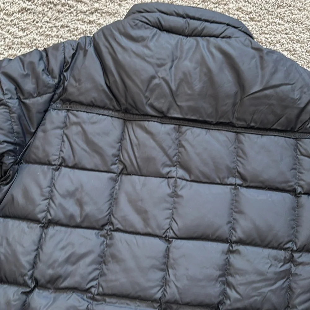 Land’s End Men's Black Quilted Puffer Jacket